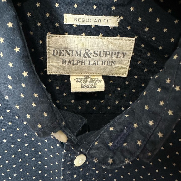 Men’s Denim & Supply Ralph Lauren Button Down Shirt - M - Picture 2 of 3